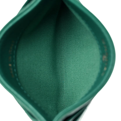 Chanel Lambskin Quilted Card Holder Green 5 of 13
