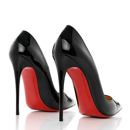 Christian Louboutin Patent So Kate 120 Pumps 38.5 Black 4 of 11