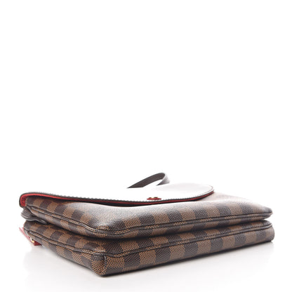 Louis Vuitton Damier Ebene Twice Cherry 4 of 12