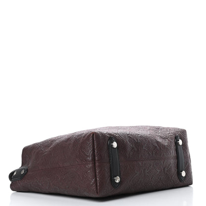 Louis Vuitton Monogram Lambskin Antheia Hobo PM Chocolat 4 of 12