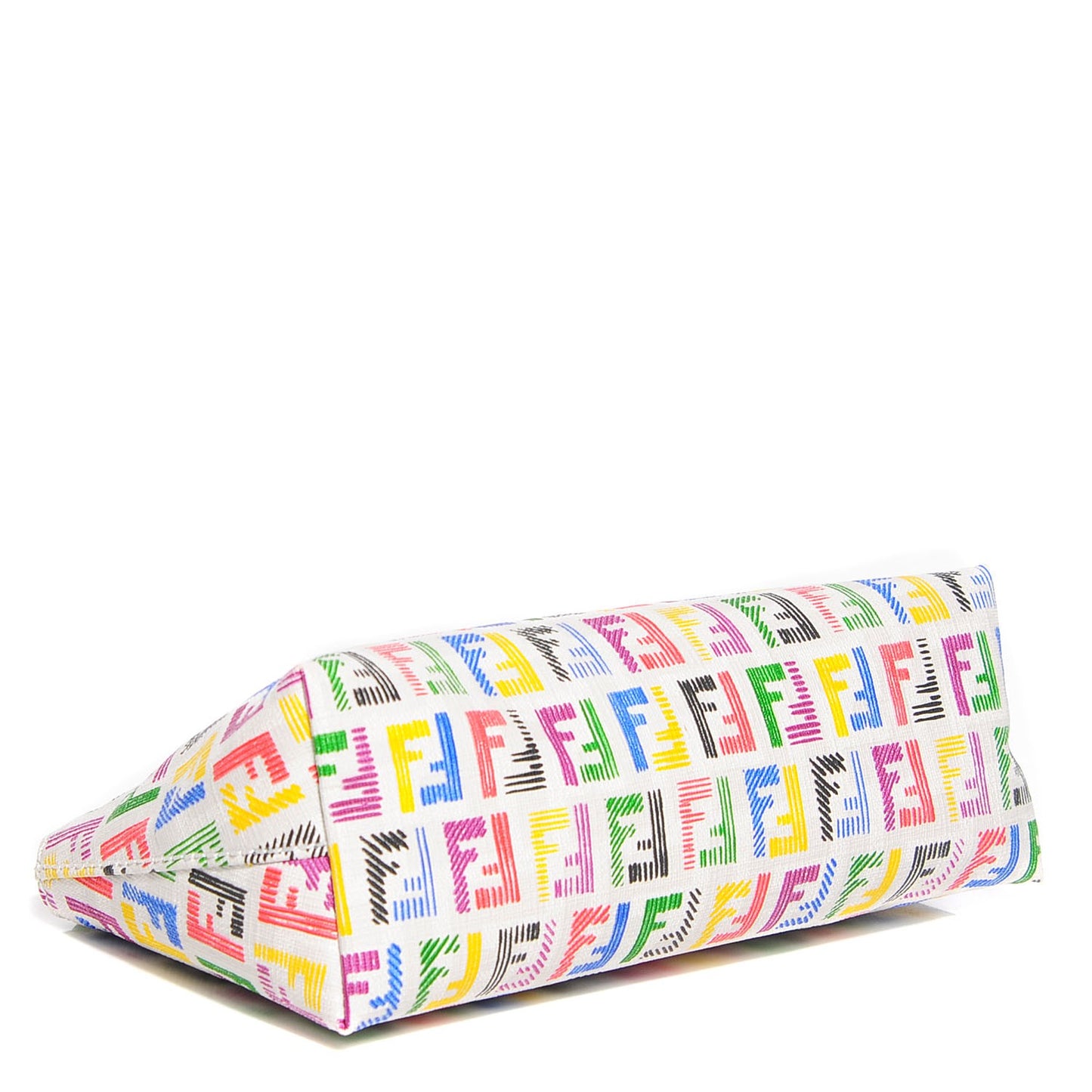Zucchino Spalmati FF Multicolor Cosmetic Pouch White Multicolor