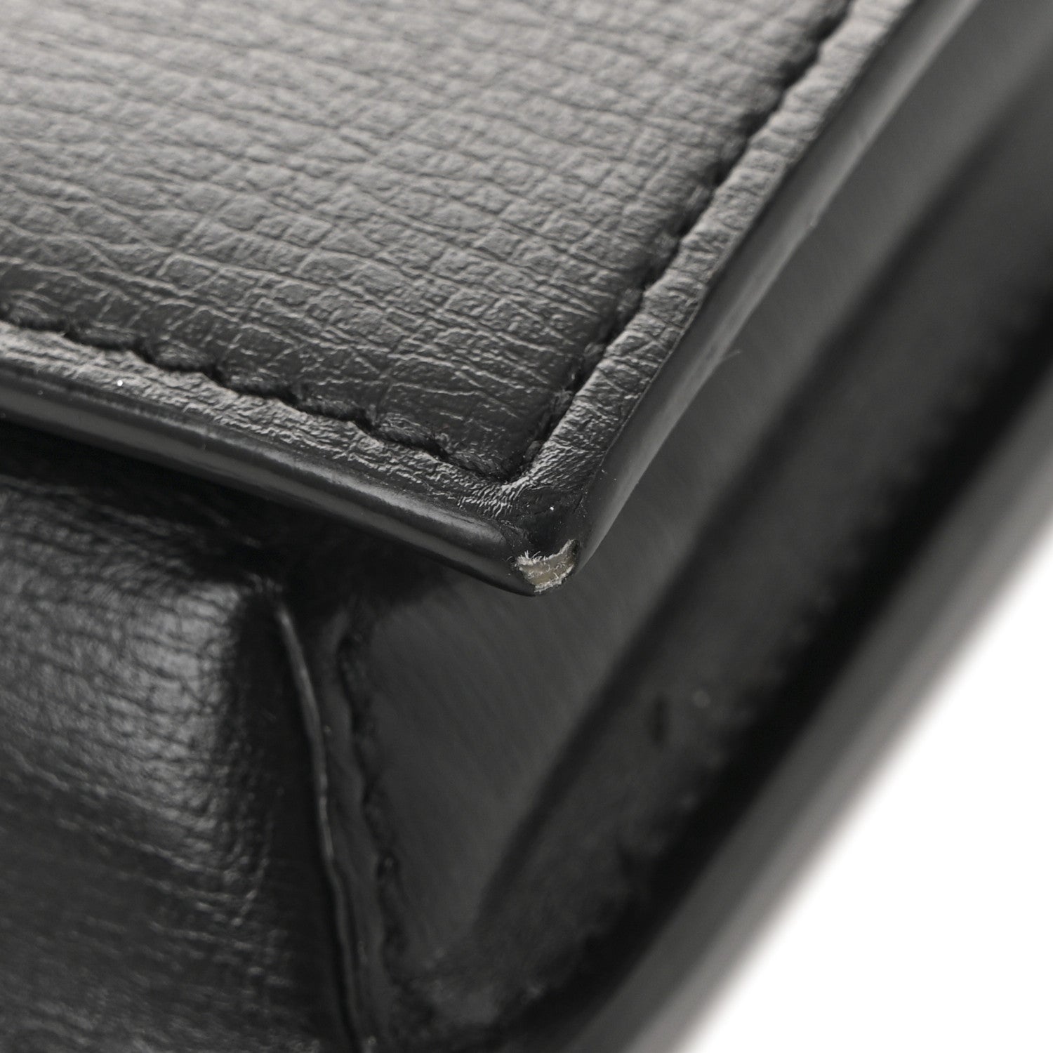 Saint Laurent Smooth Calfskin Monogram Phone Holder Crossbody Black 11 of 11