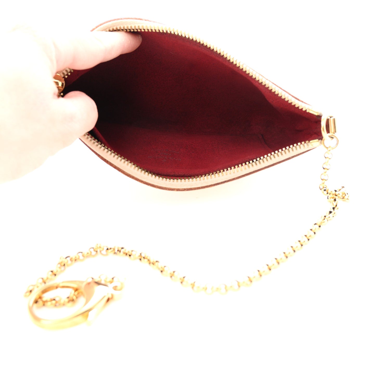 Monogram Multicolor Pochette Milla MM White