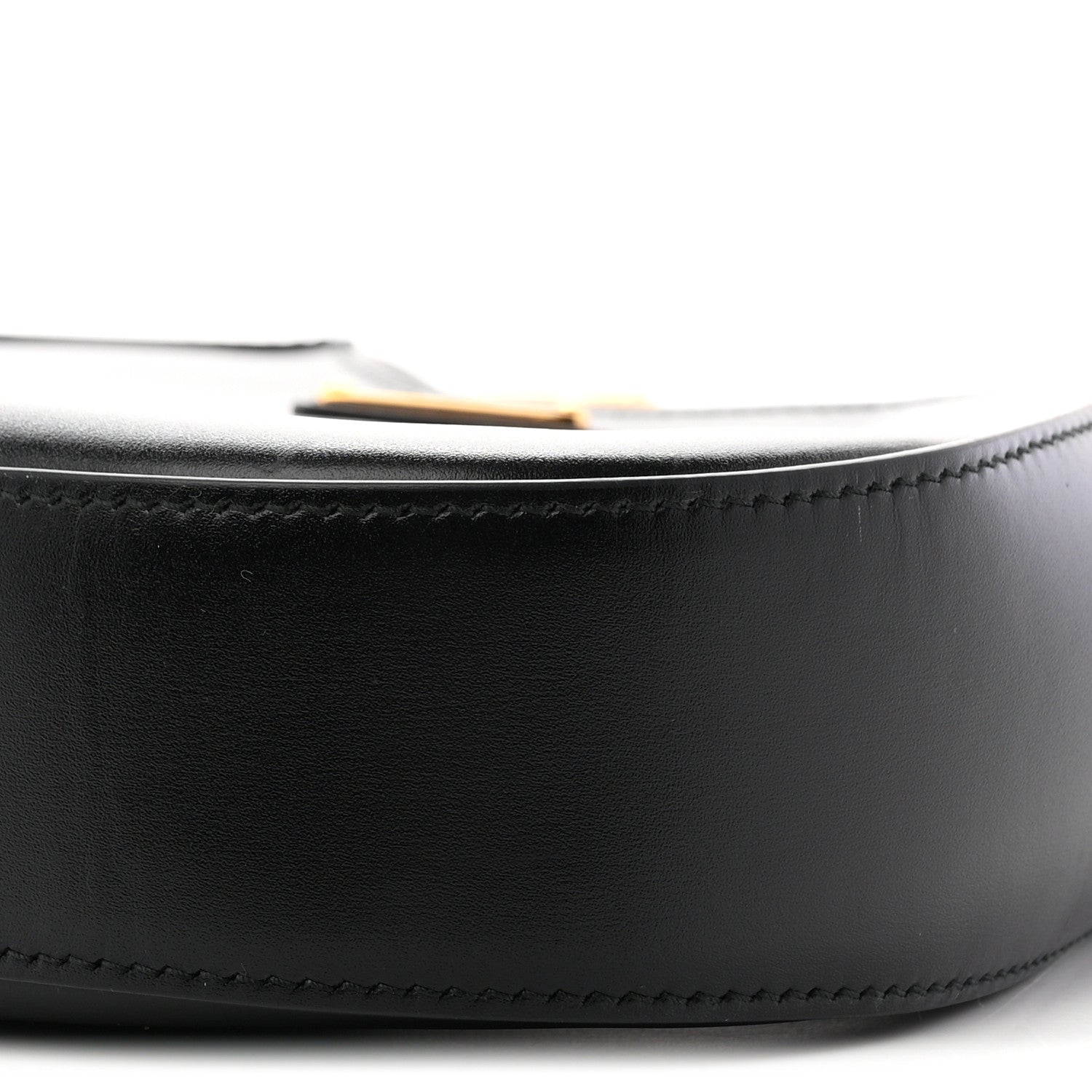 Prada Box Calfskin Shoulder Bag Black 10 of 11