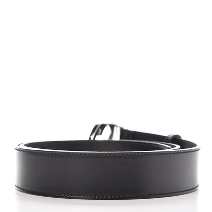 Gucci Calfskin Interlocking G 40mm Belt 100 40 Black 3 of 7