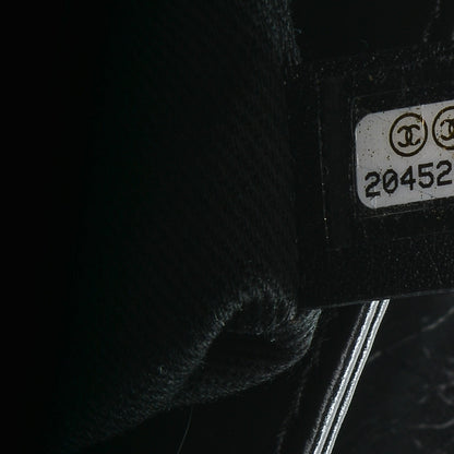 Chanel Glazed Calfskin Quilted Large Lady Pearly Flap Black 7 of 7