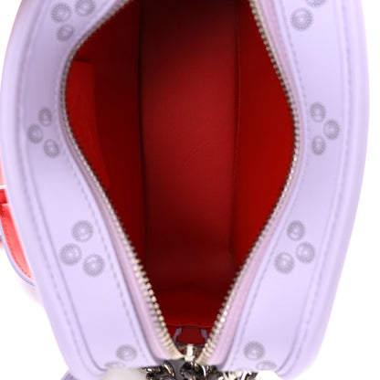 Christian Louboutin Calfskin Small Radioloubi Lilac Smoke 5 of 10