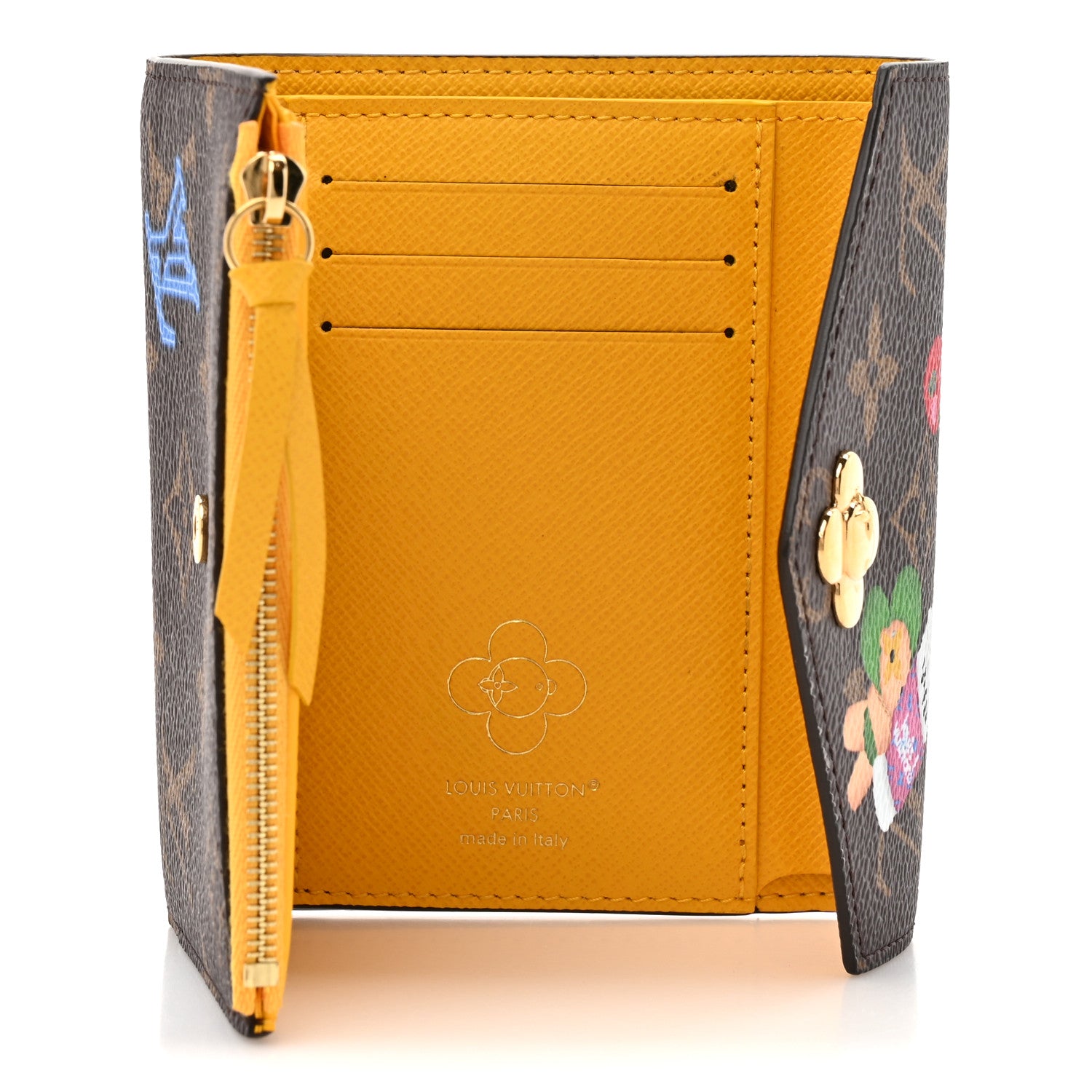 Louis Vuitton Monogram 57th Street NYC Victorine Wallet Yellow Cab 5 of 8