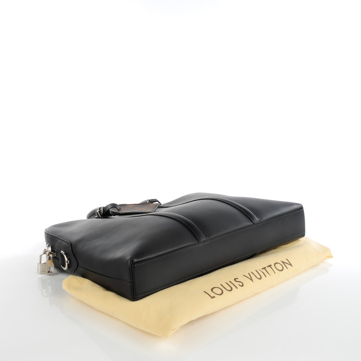 Cuir Ombre Porte-Documents Voyage Bandouliere Charcoal