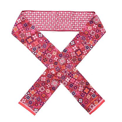 Louis Vuitton Silk Aiyana Bandeau Plum 1 of 2