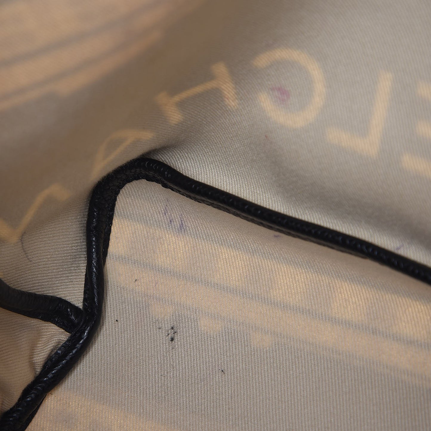Coated Canvas Le Train Bag Black