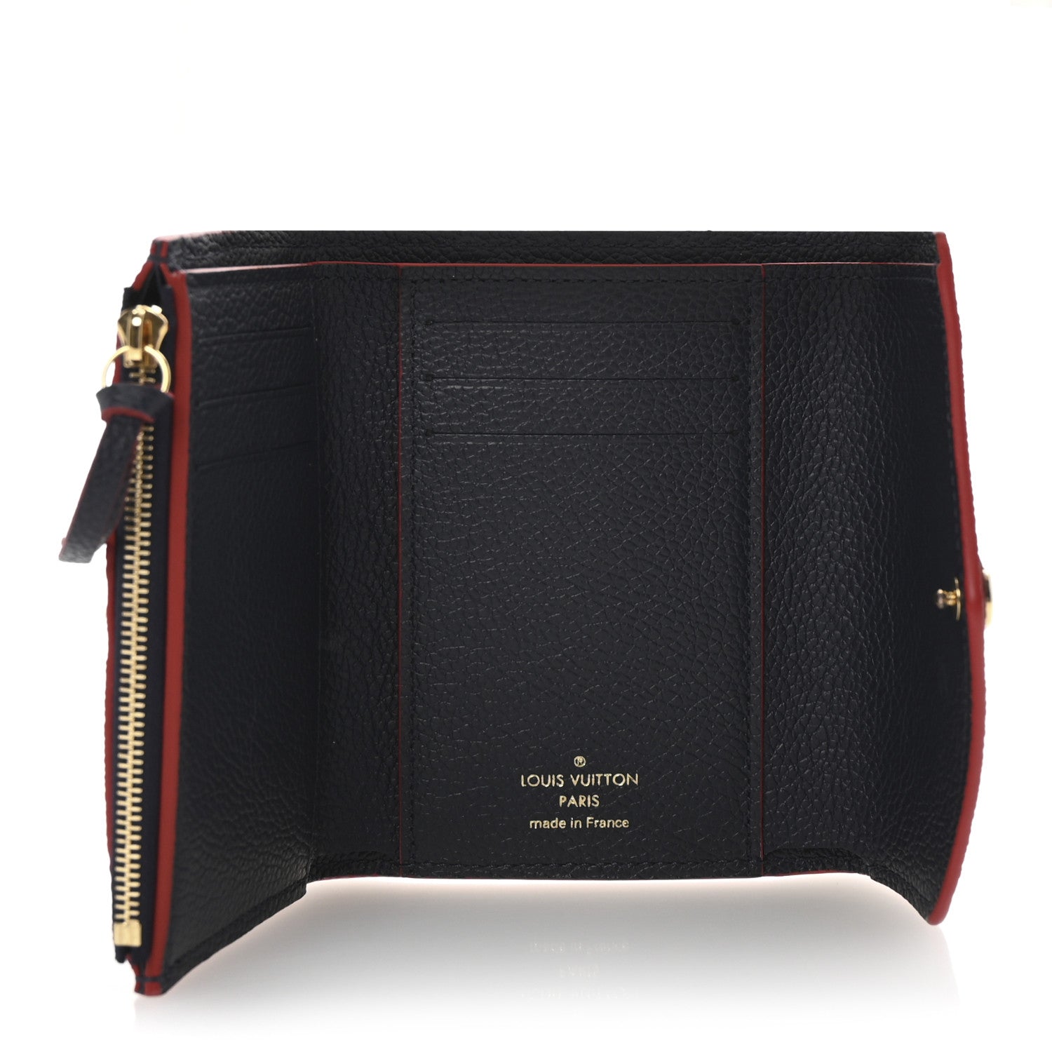 Louis Vuitton Empreinte Victorine Wallet Marine Rouge 5 of 7