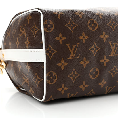 Louis Vuitton Monogram LV Match Speedy Bandouliere 25 White 8 of 10