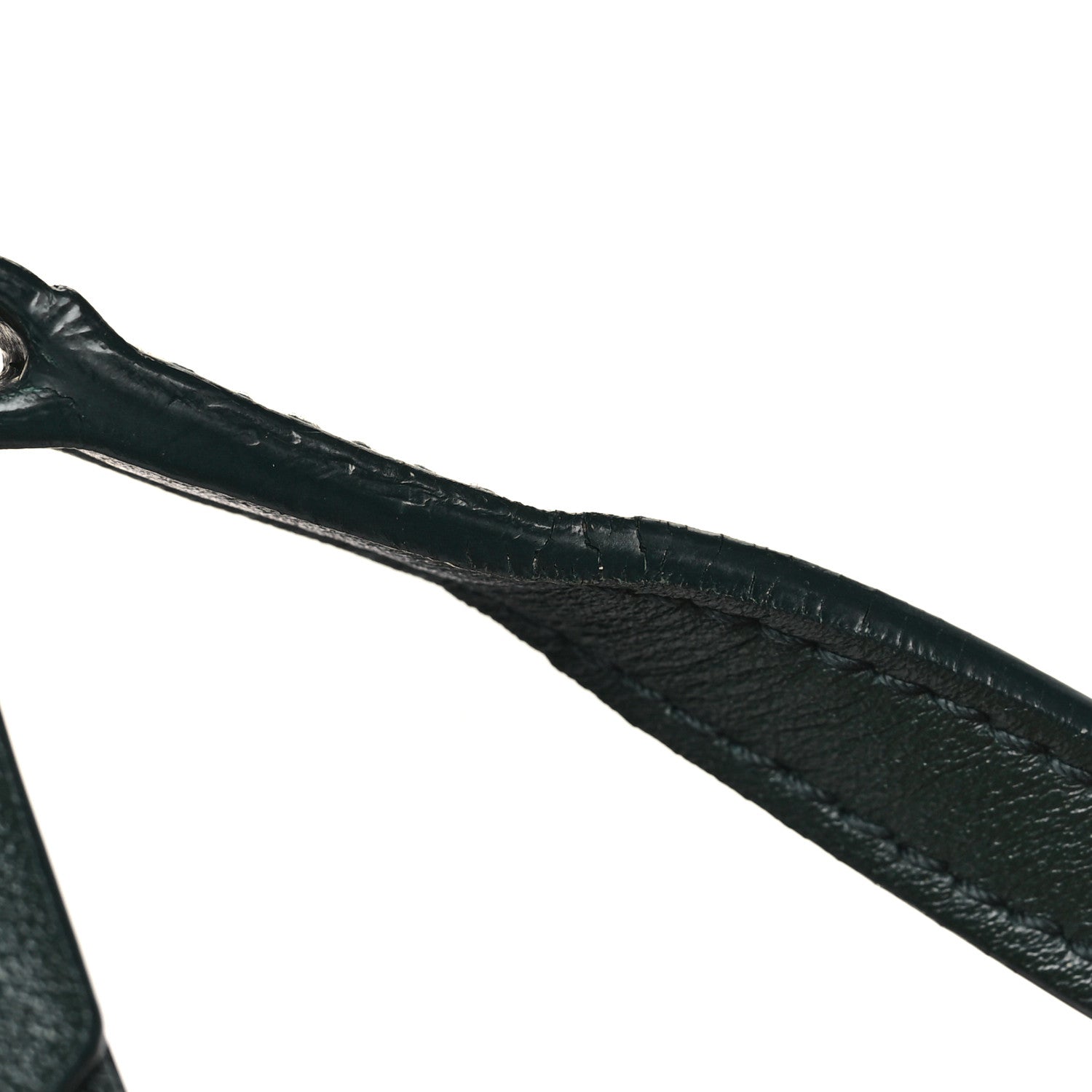 Saint Laurent Suede Calfskin Monogram Lou Camera Bag Vert Fonce 12 of 12