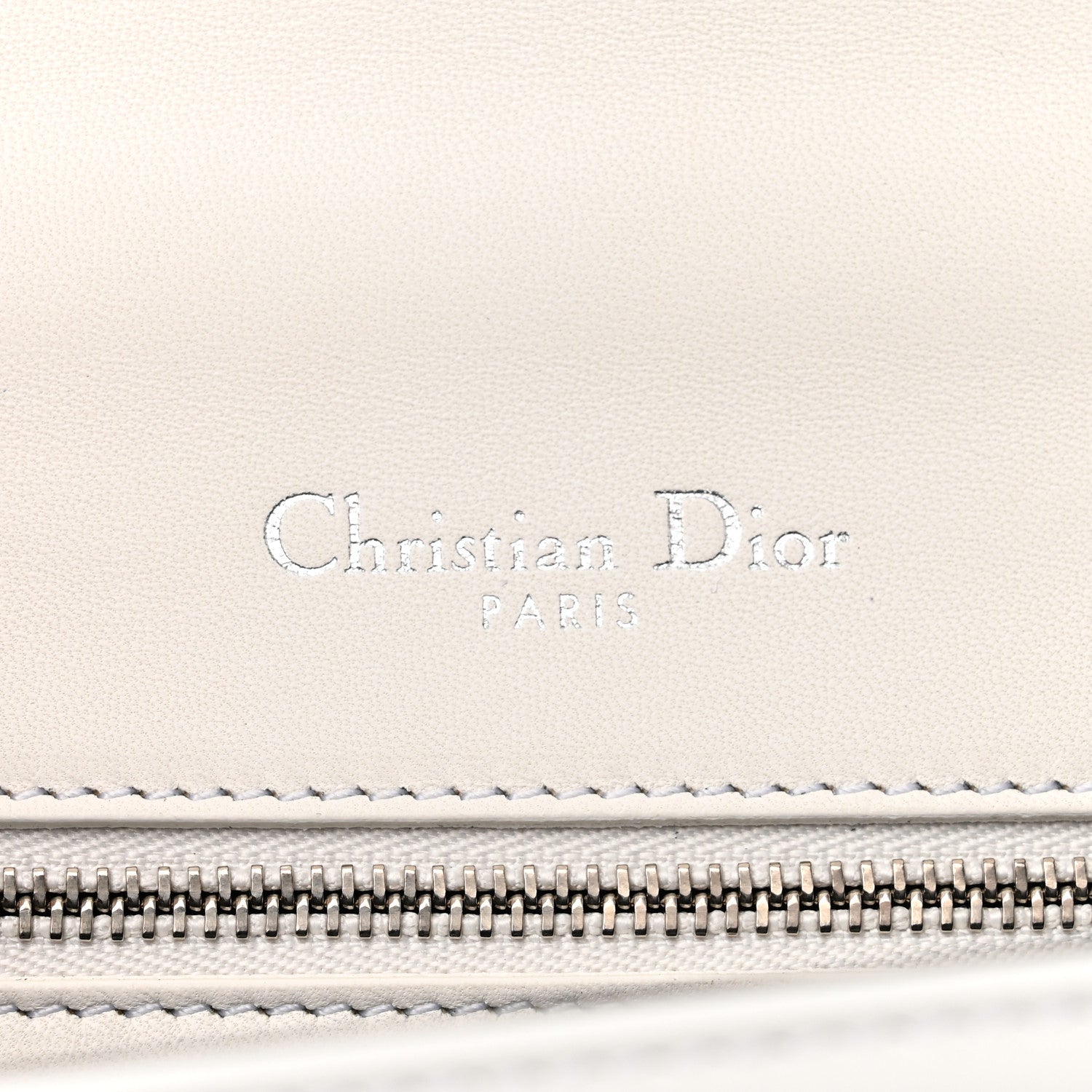 Christian Dior Patent Micro-Cannage Small Diorama Flap Bag White 6 of 18
