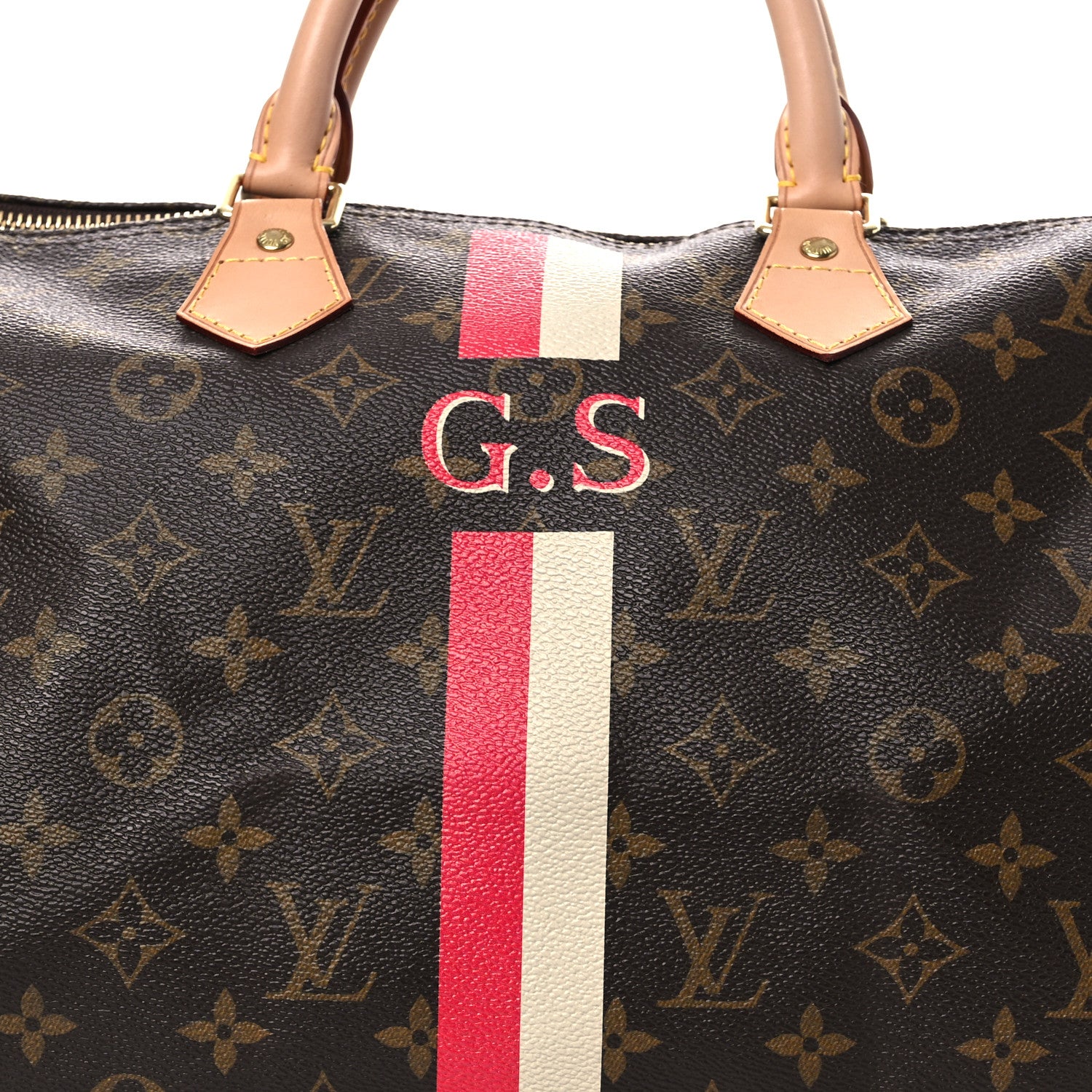 Louis Vuitton Monogram My LV Heritage Speedy 35 Rouge White 8 of 11