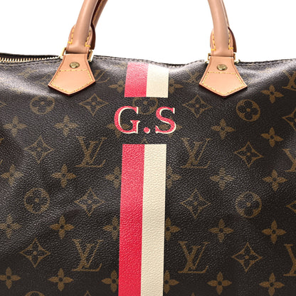 Louis Vuitton Monogram My LV Heritage Speedy 35 Rouge White 8 of 11