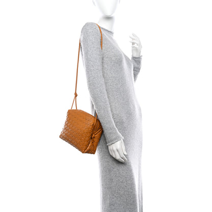 Bottega Veneta Nappa Intrecciato Small Loop Camera Bag Camel 2 of 10