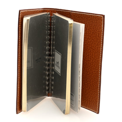 Hermes Natural Barenia Notebook Cover Fauve 3 of 8