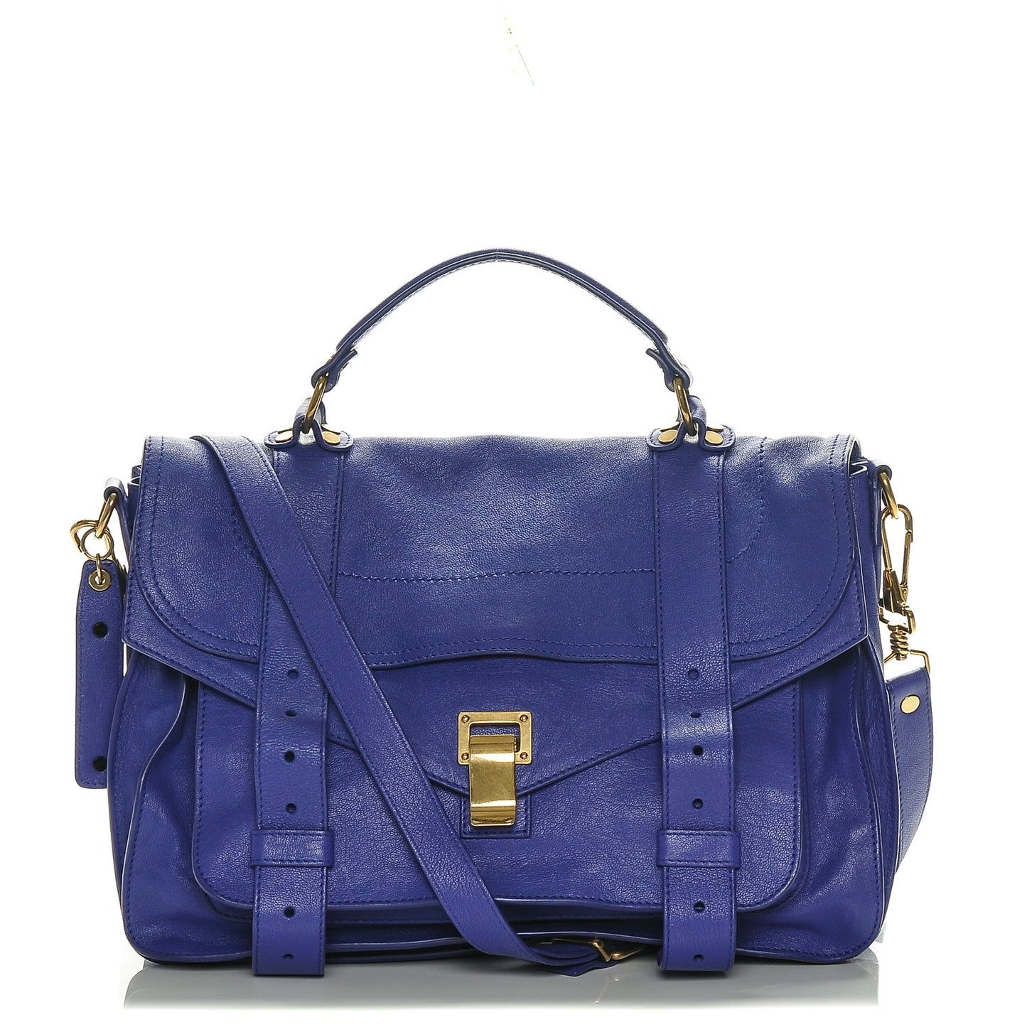Lambskin Medium PS1 Satchel Purple Rain