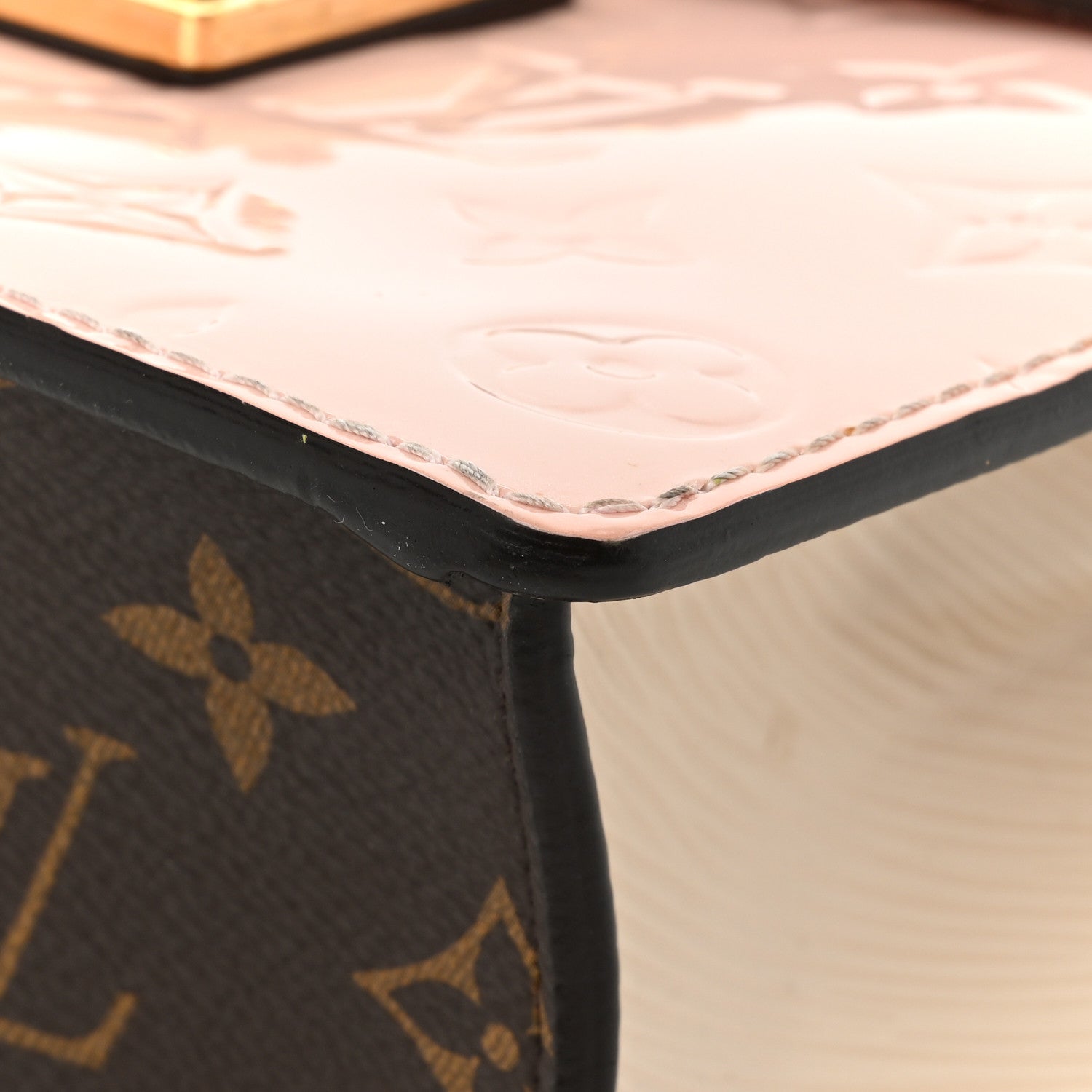 Louis Vuitton Vernis Epi Monogram Spring Street Rose Ballerine 15 of 18