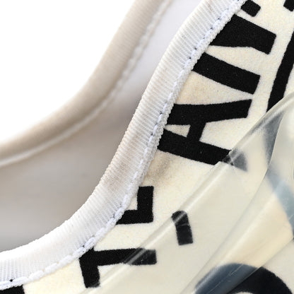 Christian Dior Neoprene Rubber Union Print Womens D-Connect Sneakers 40 Off White 20 of 21
