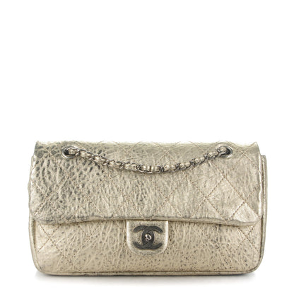 Chanel Distressed Lambskin Le Marais Ligne Flap Gold 1 of 8