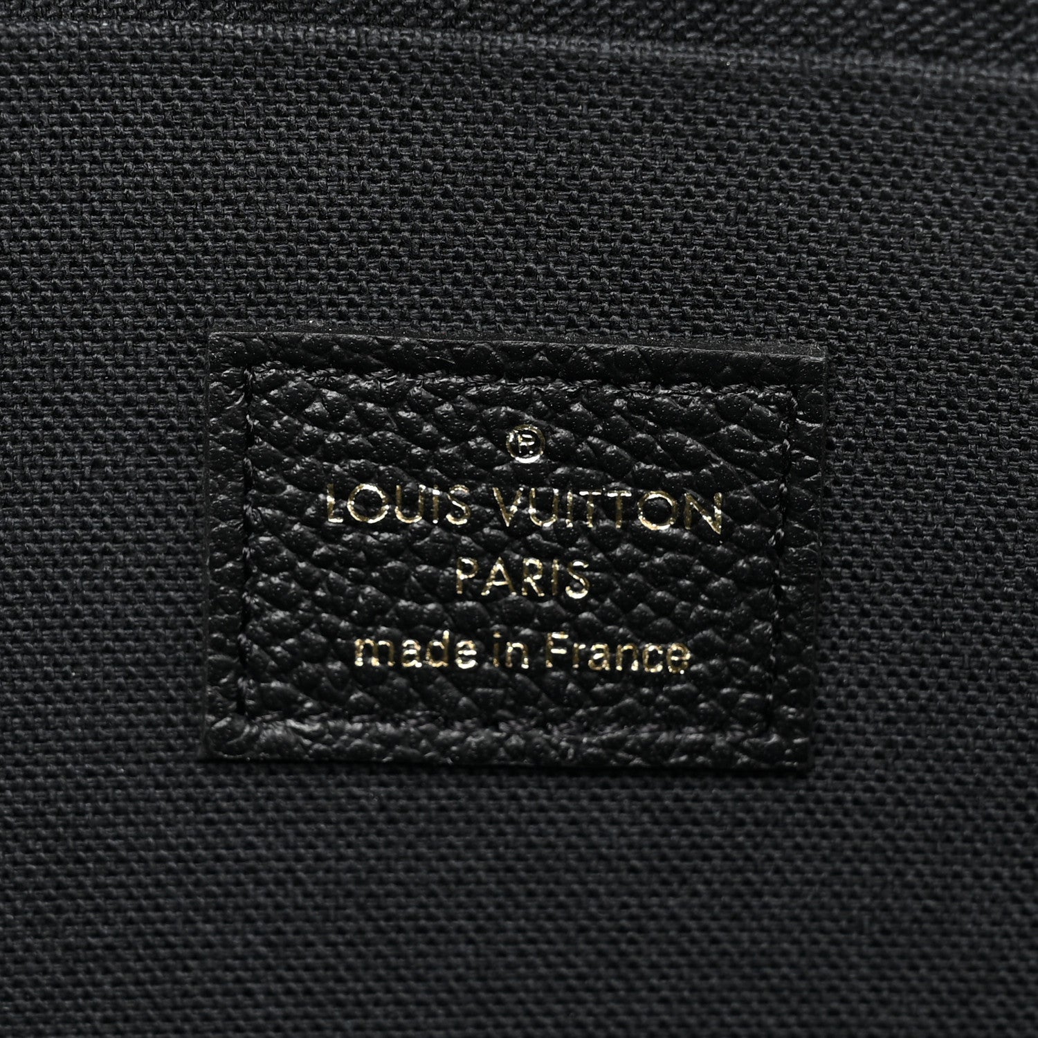 Louis Vuitton Empreinte Pochette Felicie Chain Wallet Black 8 of 13