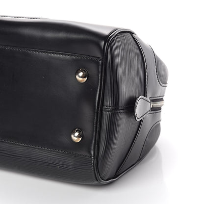Louis Vuitton Epi Bowling Montaigne GM Black 8 of 12