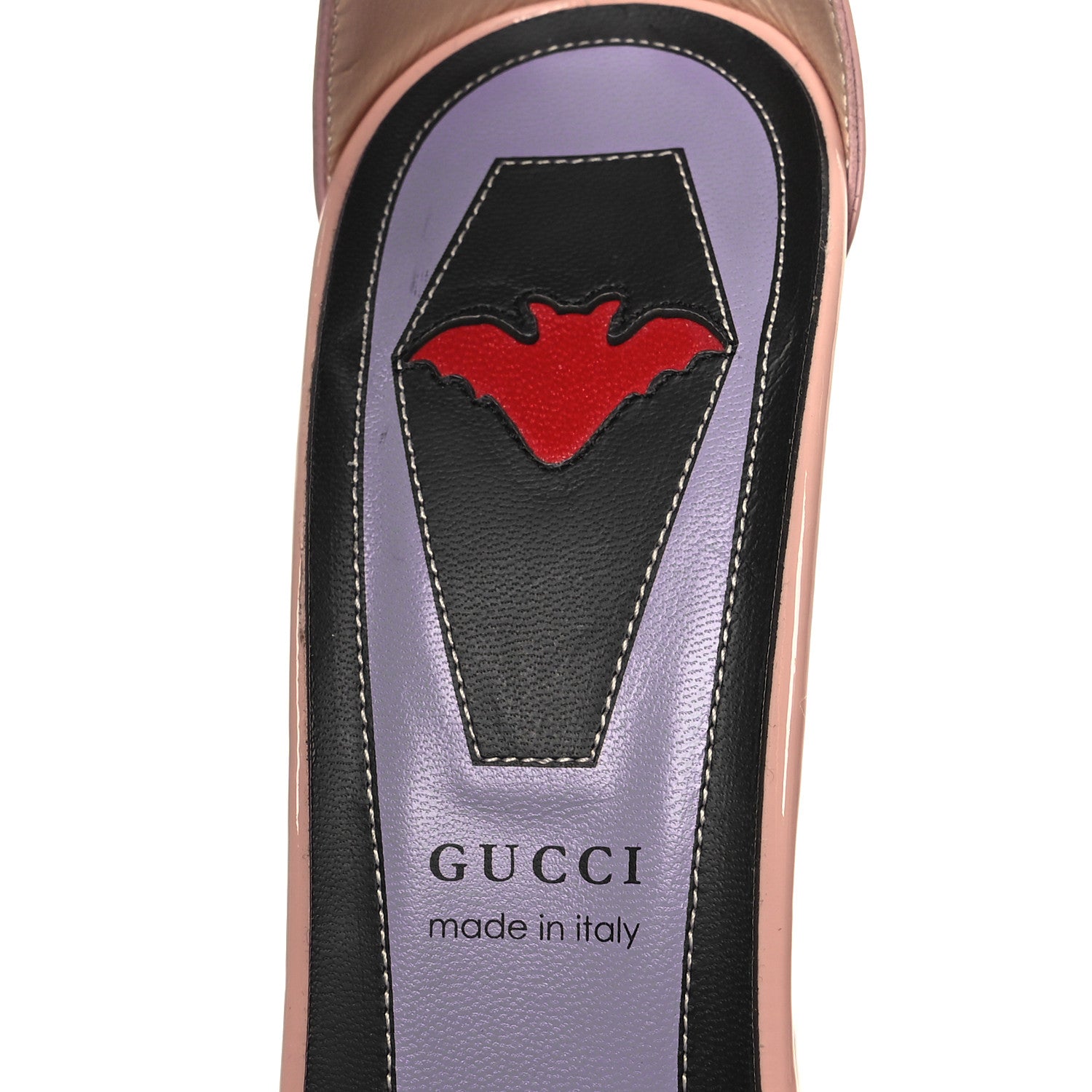 Gucci Patent Crystal GG Bow Sadie Spike Ankle Strap d'Orsay Platform High Heel Pumps 40 Perfect Pink 8 of 8