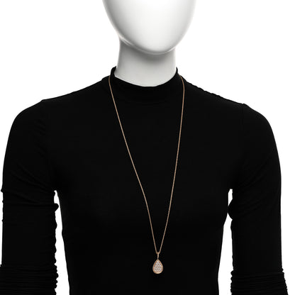 Boucheron 18K Yellow Gold Diamond L Serpent Boheme Necklace 2 of 4