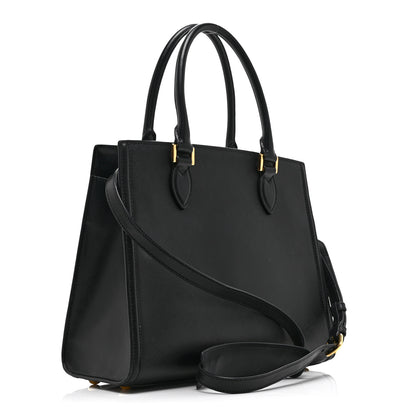 Prada Saffiano Soft Calfskin Large Tote Black 3 of 13
