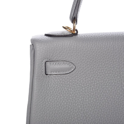 Hermes Togo Kelly Retourne 25 Gris Mouette 12 of 35