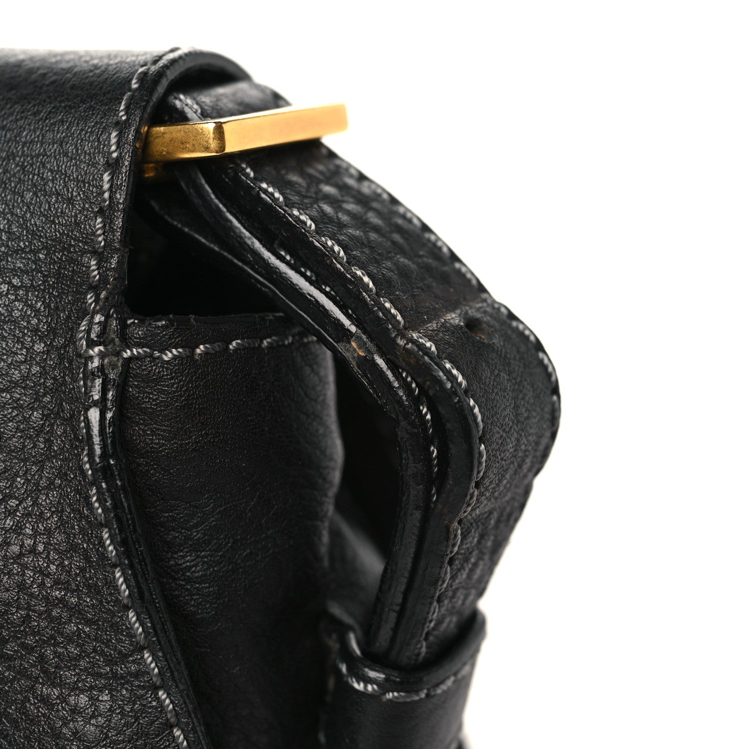 Chloe Calfskin Mini Marcie Round Crossbody Bag Black 10 of 10