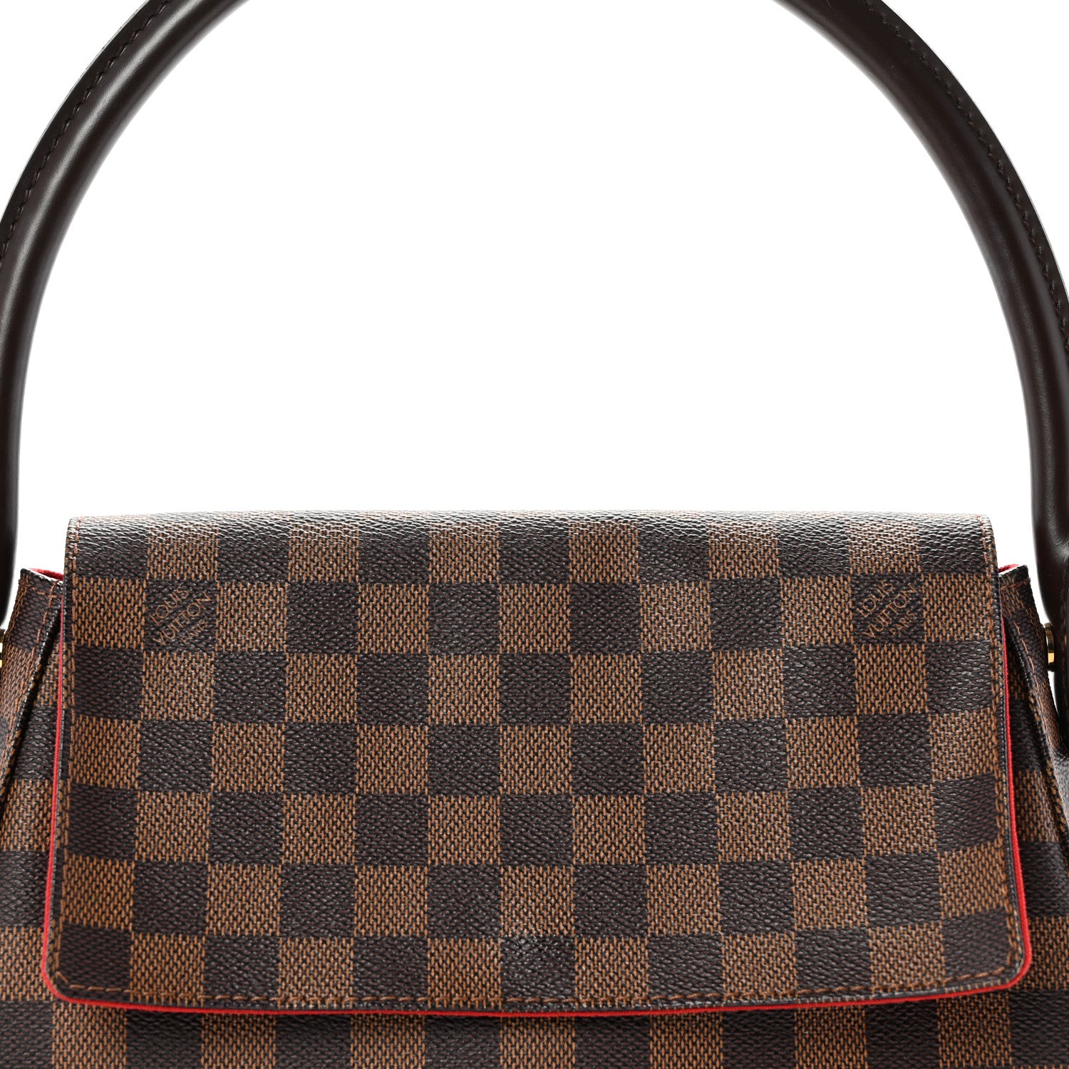 Louis Vuitton Damier Ebene Mini Looping 7 of 9