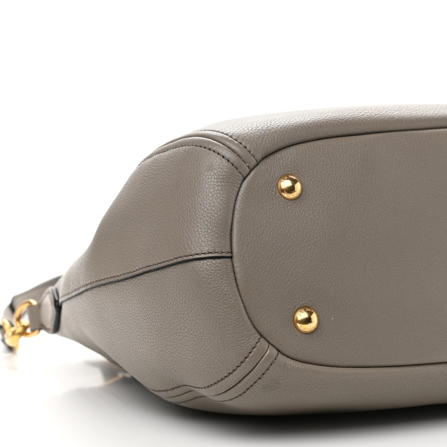 Vitello Phenix Shoulder Bag Argilla