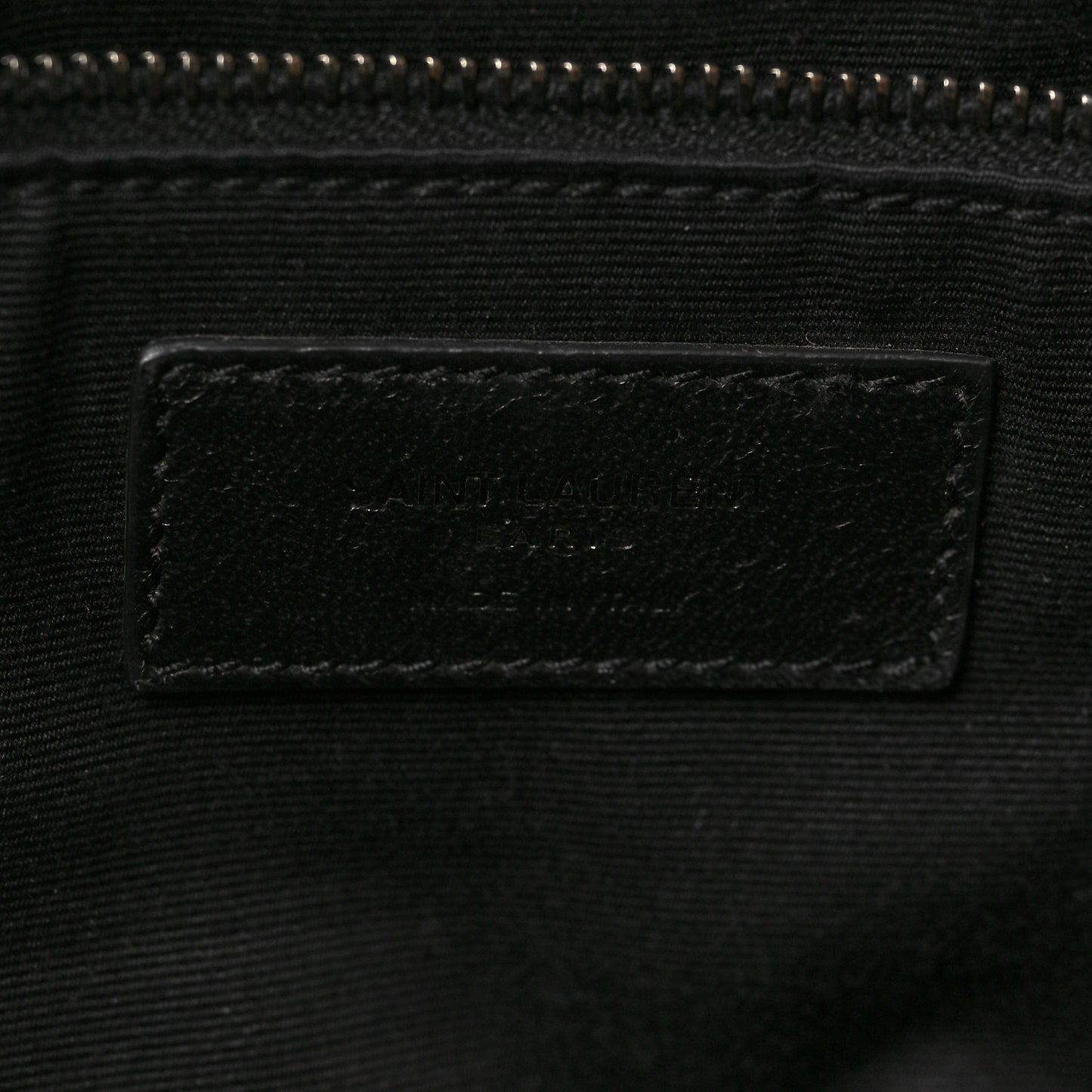 Crinkled Calfskin Matelasse Monogram Large Niki Chain Satchel Black