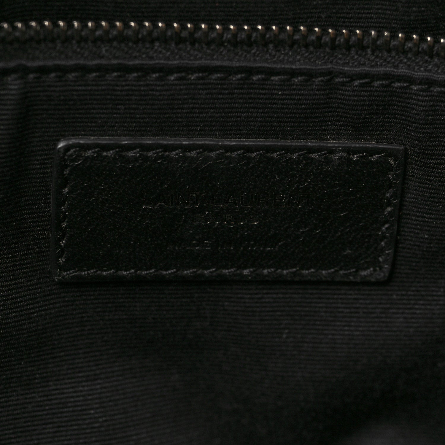 Saint Laurent Crinkled Calfskin Matelasse Monogram Large Niki Chain Satchel Black 6 of 9