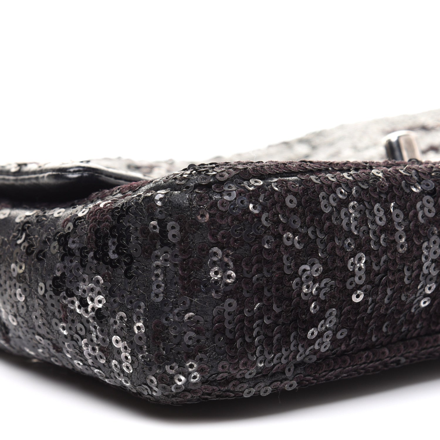 Chanel Sequin Lambskin Mini Moonlight on Water Flap Black 8 of 10