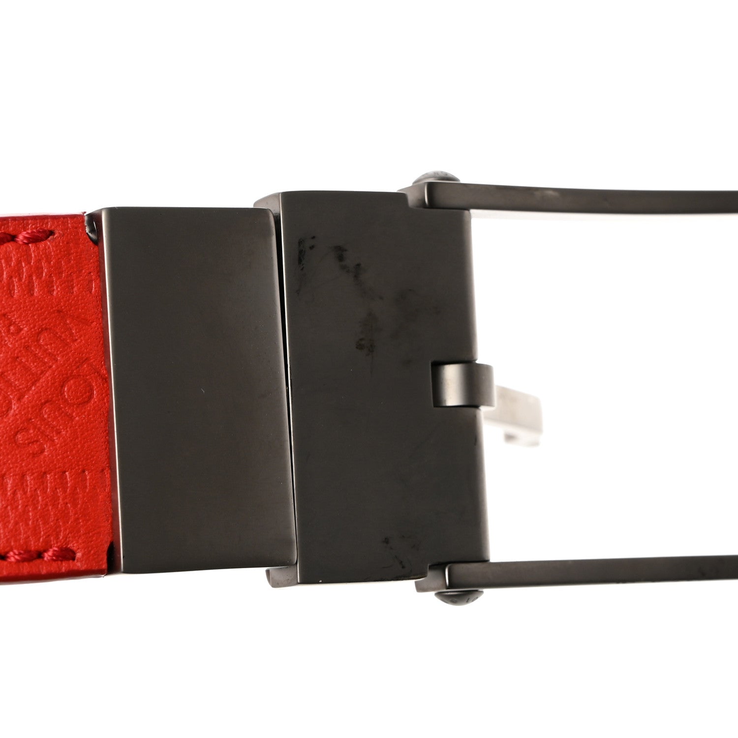 Louis Vuitton Damier Infini Calfskin 35mm Belt 95 38 Magma 7 of 7