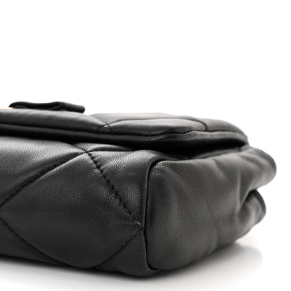 Salvatore Ferragamo Nappa Quilted Ginny Crossbody Black 9 of 9