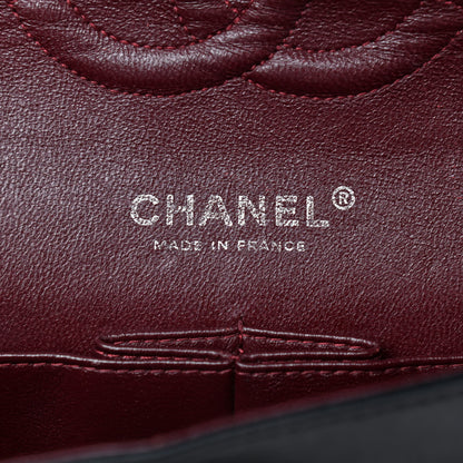 Chanel Lambskin Quilted Medium Double Flap Black 7 of 8