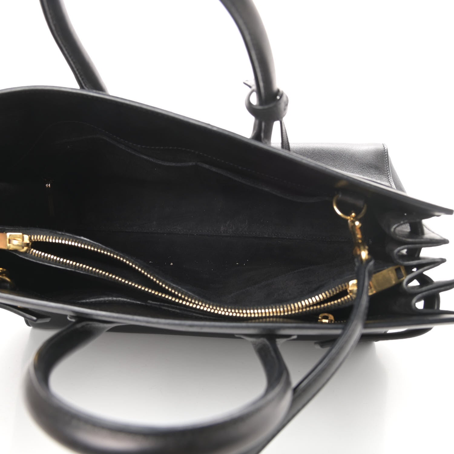 Saint Laurent Calfskin Small Sac De Jour Black 5 of 17