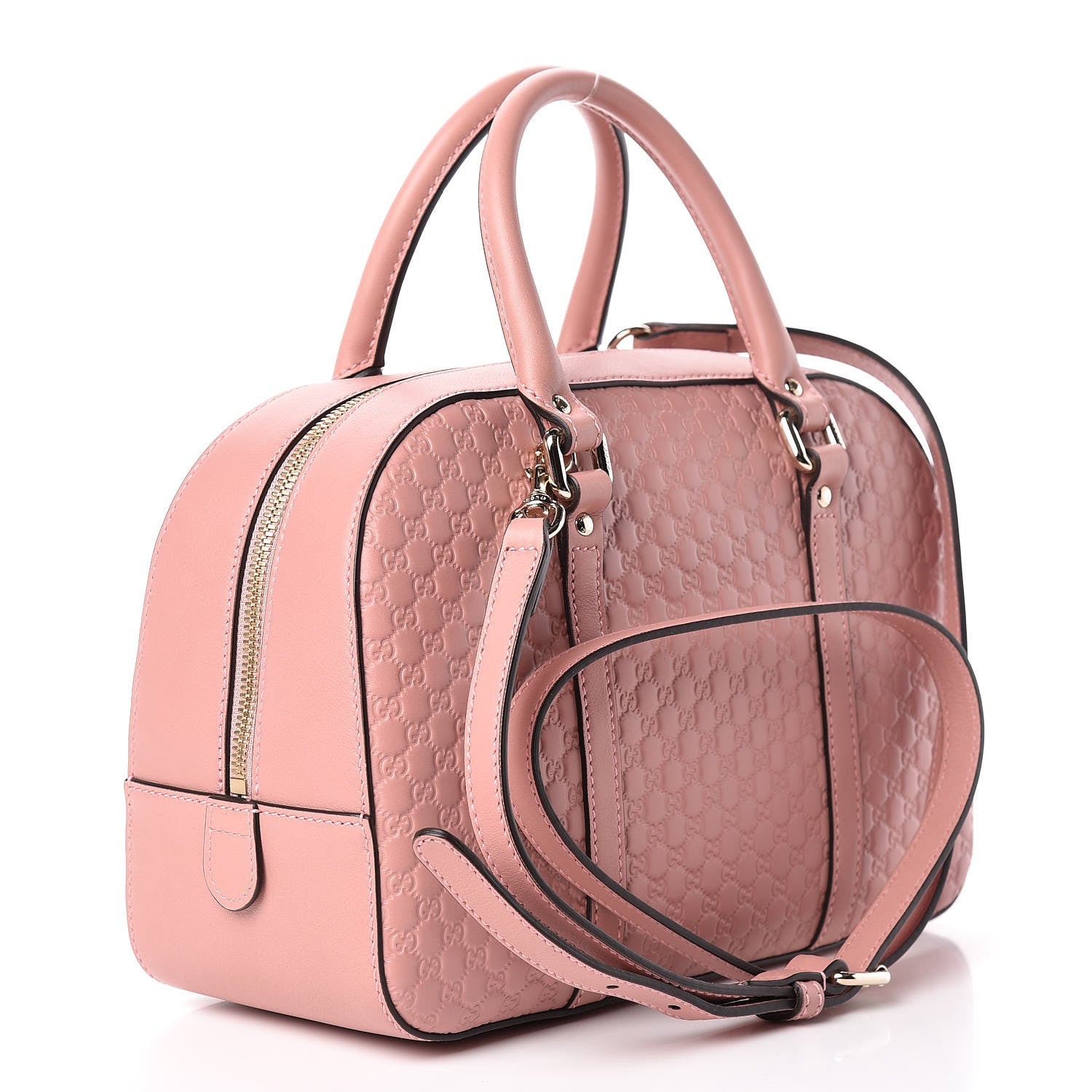 Gucci Soft Microguccissima Medium Crossbody Bag Soft Pink 3 of 10