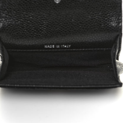 Chanel Caviar Quilted Incognito Flap Card Holder Black 4 of 4