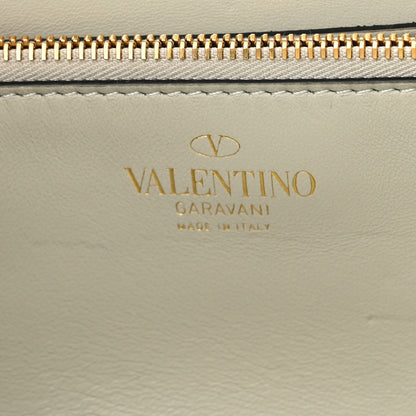 Valentino Garavani Nappa Stud Sign Shoulder Bag Ivory 6 of 9