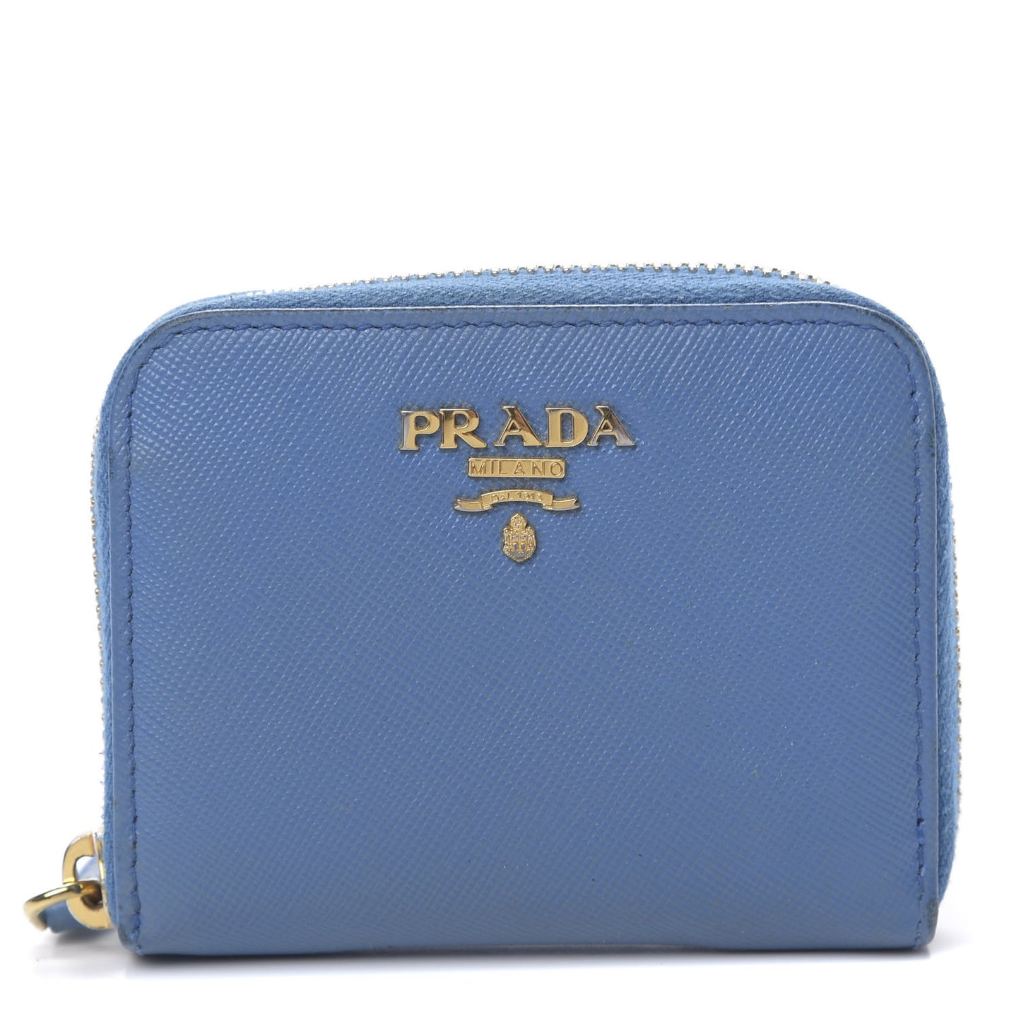 Saffiano Metal Coin Purse Cobalto