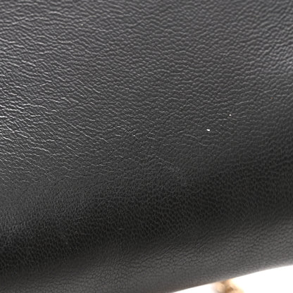Versace Vitello Palazzo Medusa Evening Clutch Bag Black 11 of 12