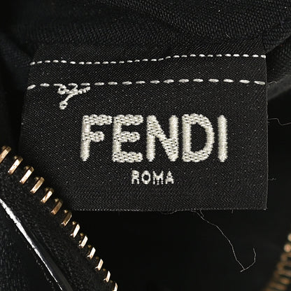 Fendi Vitello Baltico Mini Pouch Crossbody Pouch Black 7 of 12