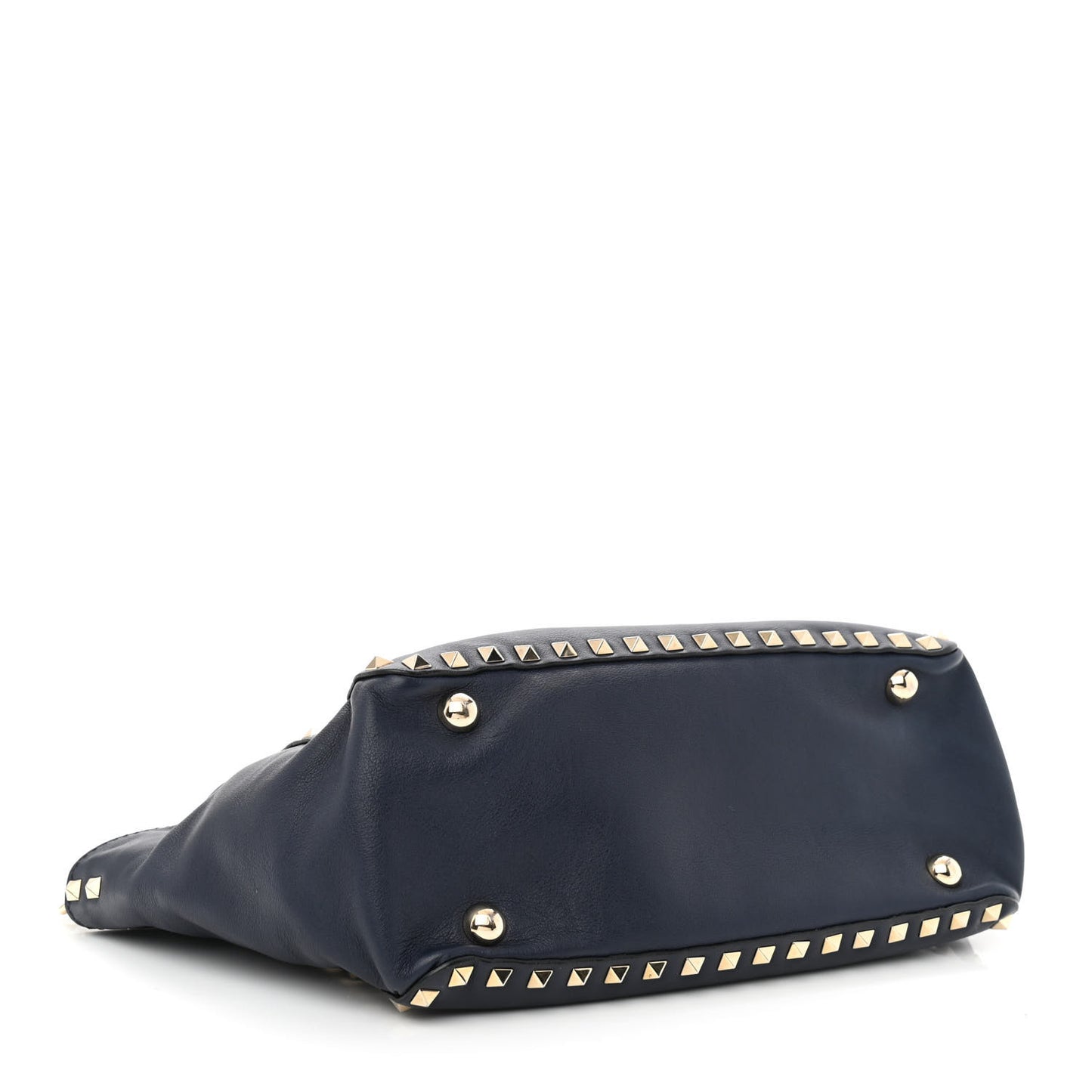 Vitello Small Rockstud Tote Marine